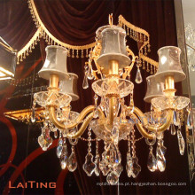 Candle Holding Hanging Chandelier , Crystal light for decoration LT-85364